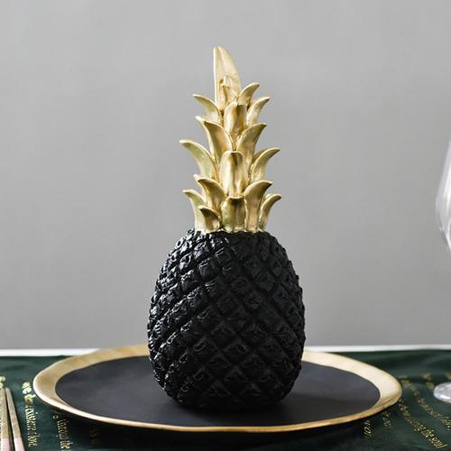 Floroux Figurine décorative ananas brillante | Design moderne | Disponible en 3 couleurs et tailles