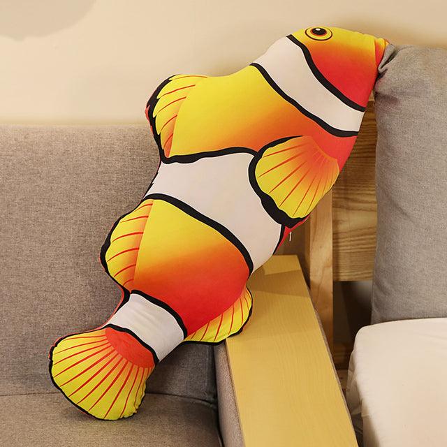 Floroux - Ensemble de Poissons en Peluche Mignons pour un Amusement Douillet Sans Fin