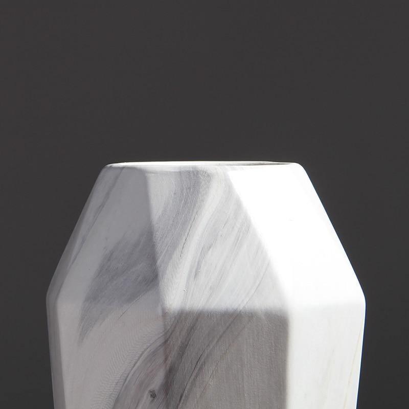Floroux Geometric Marble Vases | Timeless Design | High Quality Decoration | Perfect for the Home