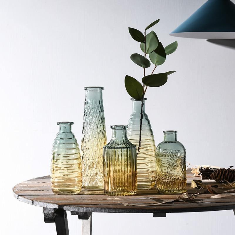 Floroux Gradient Glass Vases | Modern Design | Stylish Home Accessories