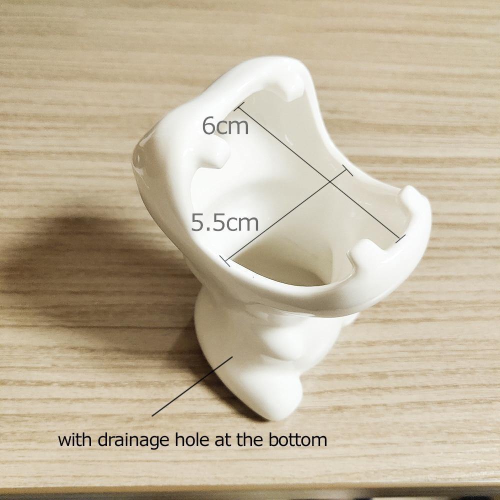 Floroux Céramique Pot de Plante Suculente | Pot de Fleurs Décoratif Amusant