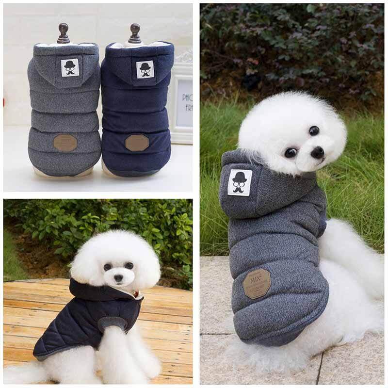 Joli manteau d'hiver pour animaux de compagnie pour chats et chiens