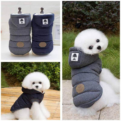 Joli manteau d'hiver pour animaux de compagnie pour chats et chiens
