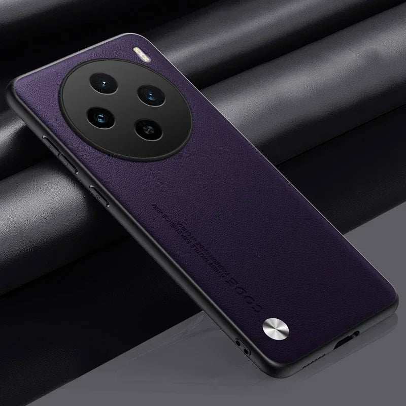 Coque de téléphone en silicone design exécutif de luxe pour Vivo X100 X100S Pro Ultra 5G couvercle TPU mat