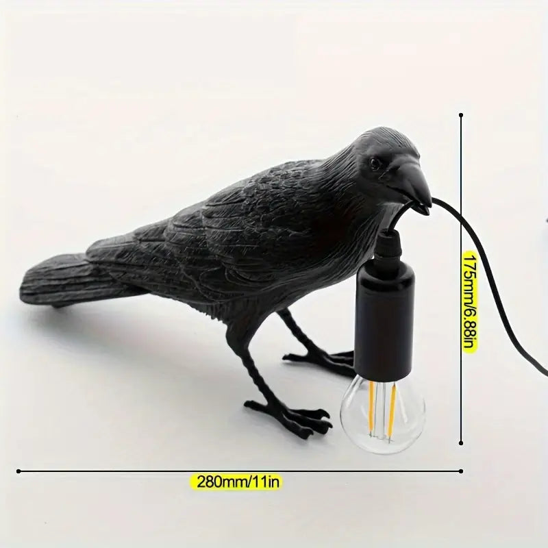 Floroux - Lampe Oiseau Mystique pour Une Atmosphère Enchanteresse