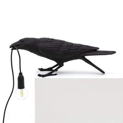 Floroux Oiseau Lampe | Design Mystique | Lampe Décorative Unique pour la Maison
