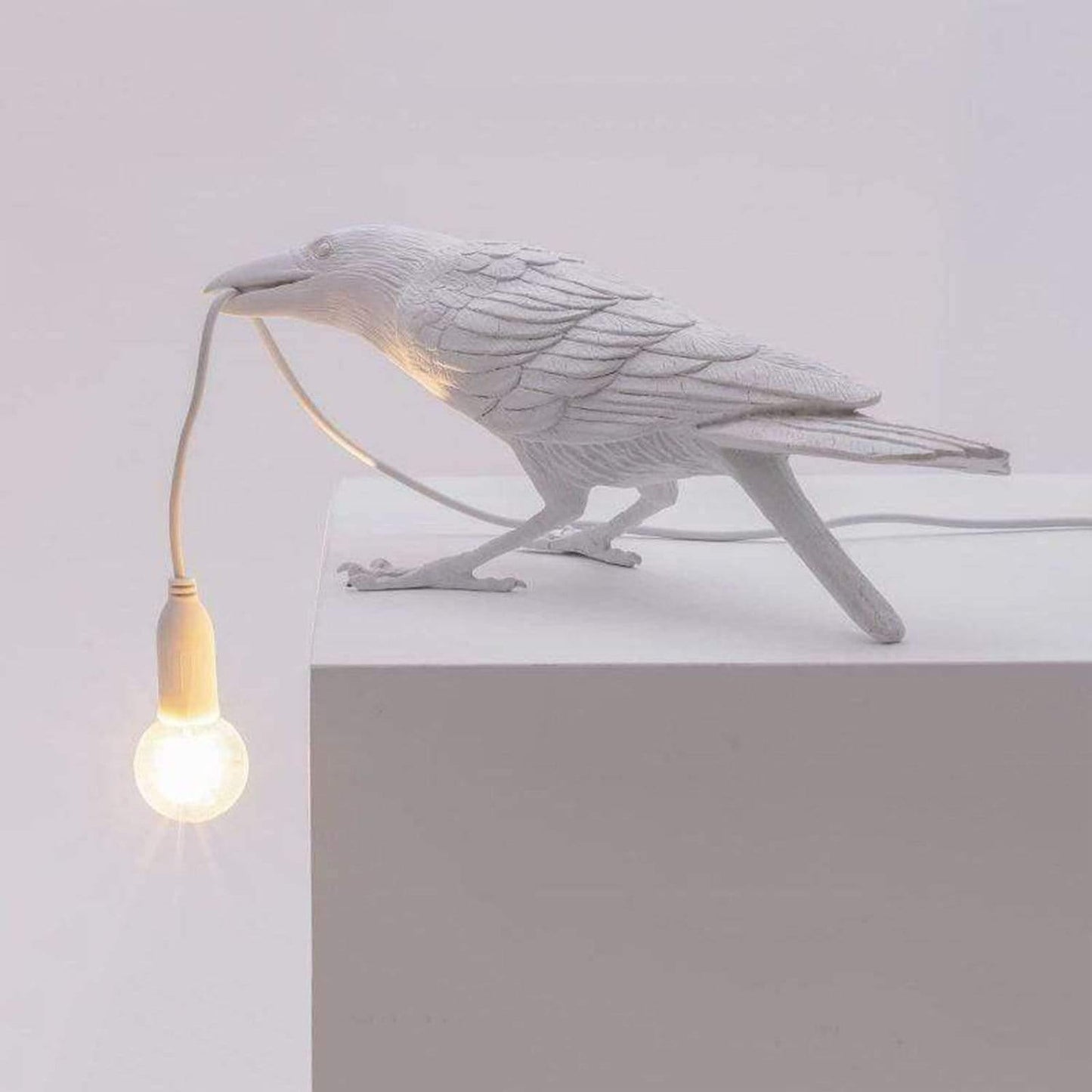 Floroux Oiseau Lampe | Design Mystique | Lampe Décorative Unique pour la Maison