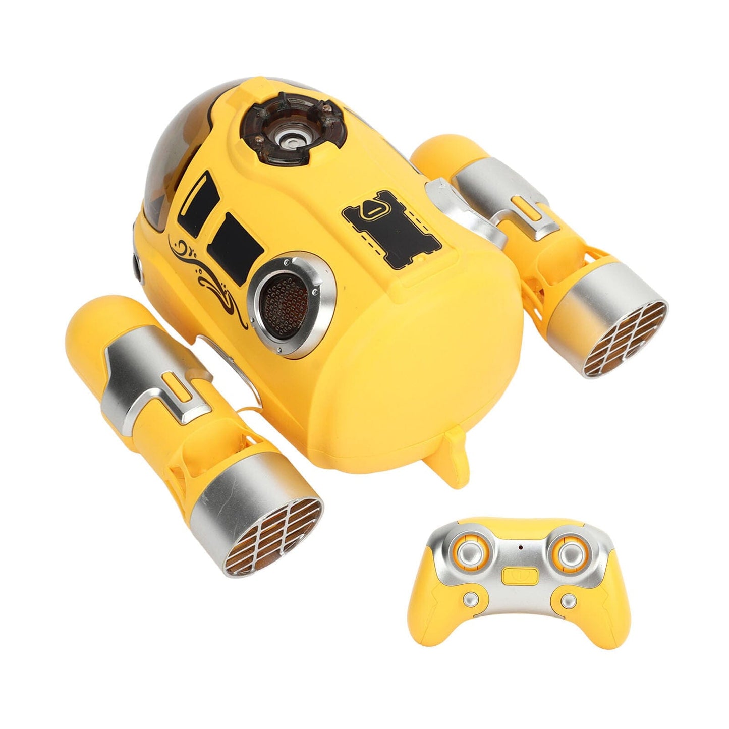 Bateau à moteur télécommandé étanche avec doubles hélices - Amusant bateau à vapeur RC pour enfants, jouet parfait pour la piscine