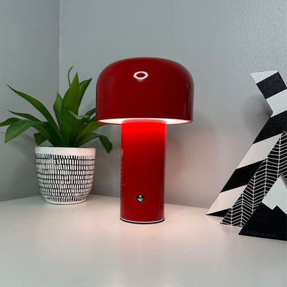 Élégante, moderne, lampe champignon sans fil