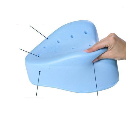 Coussin de genou orthopédique avec mousse à mémoire refroidissante