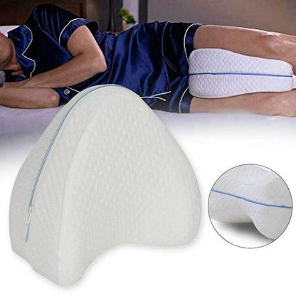 Coussin de genou orthopédique avec mousse à mémoire refroidissante
