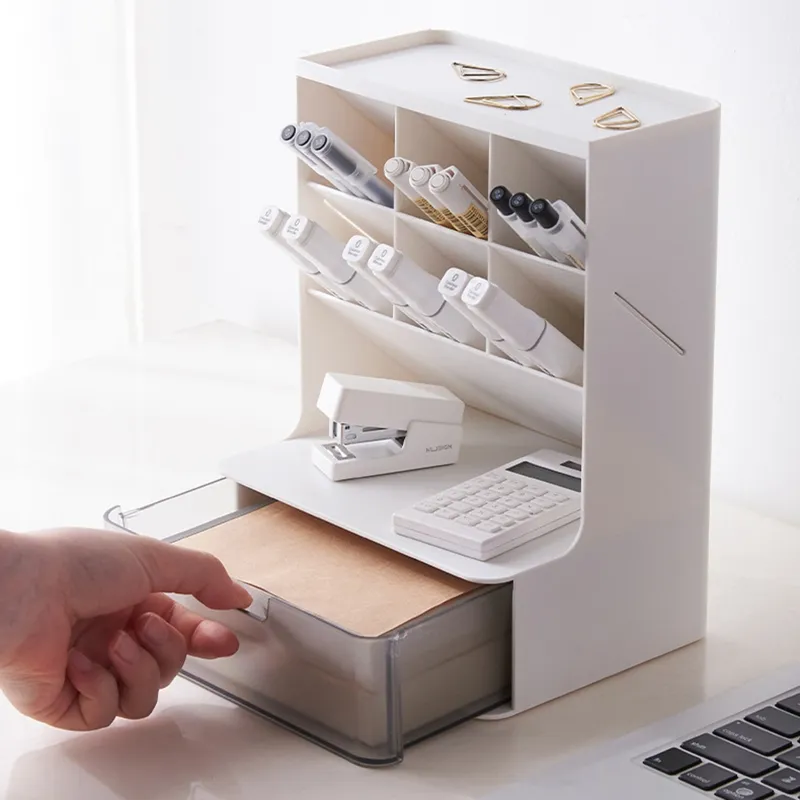 Organisateur de bureau multifonctionnel Clean Tower Tidy