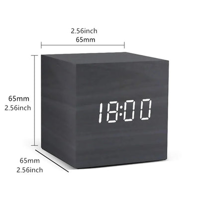 Réveil LED numérique au style rétro