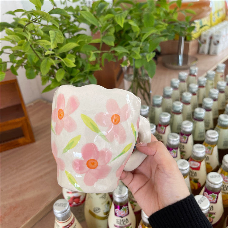 Tasse peinte à la main Floroux Blumen