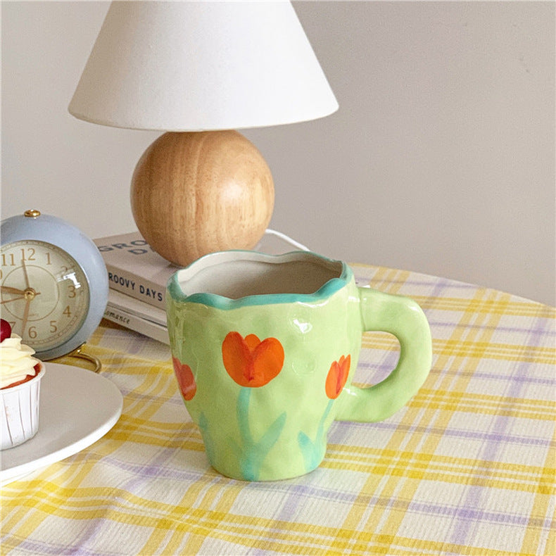 Tasse peinte à la main Floroux Blumen