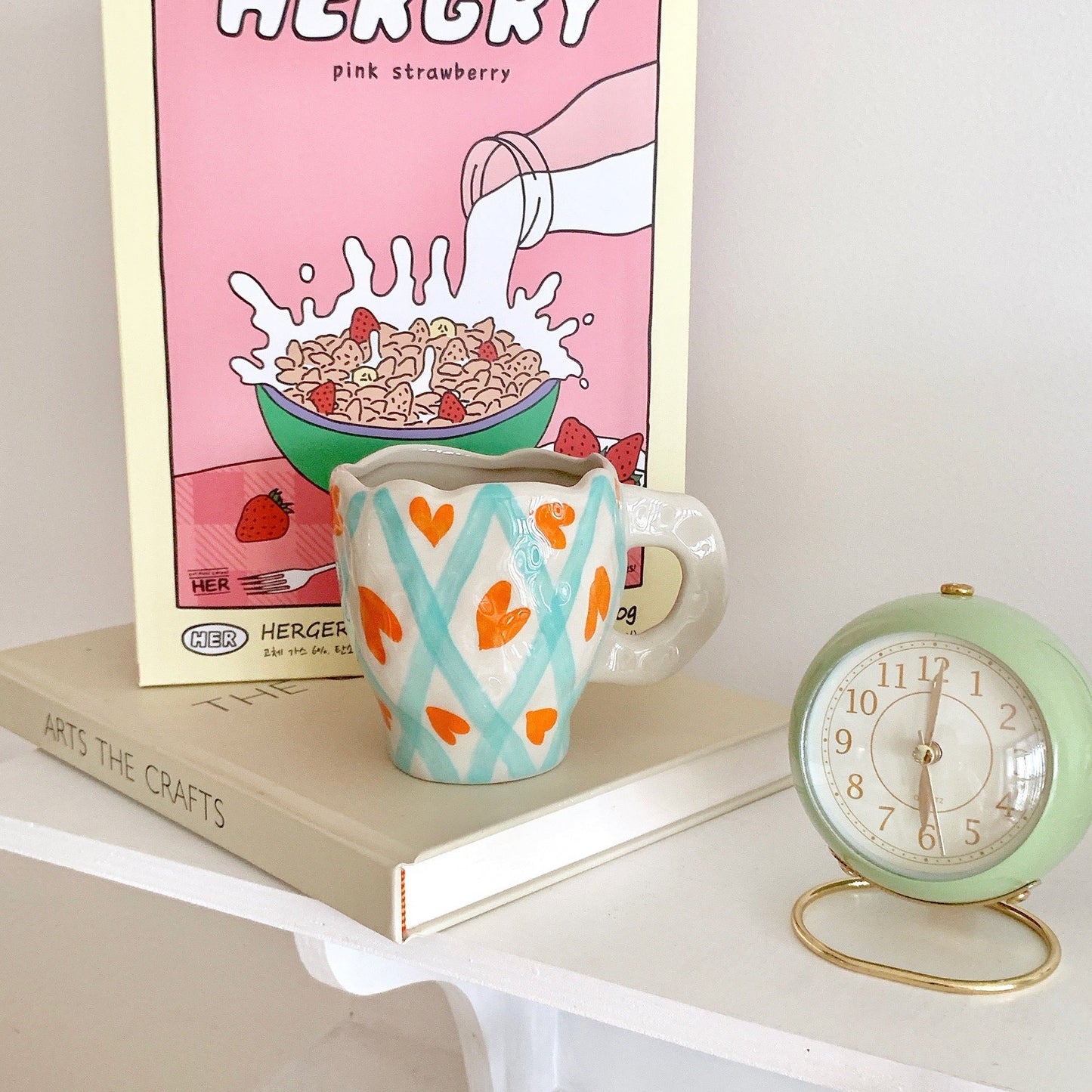 Tasse peinte à la main Floroux Blumen