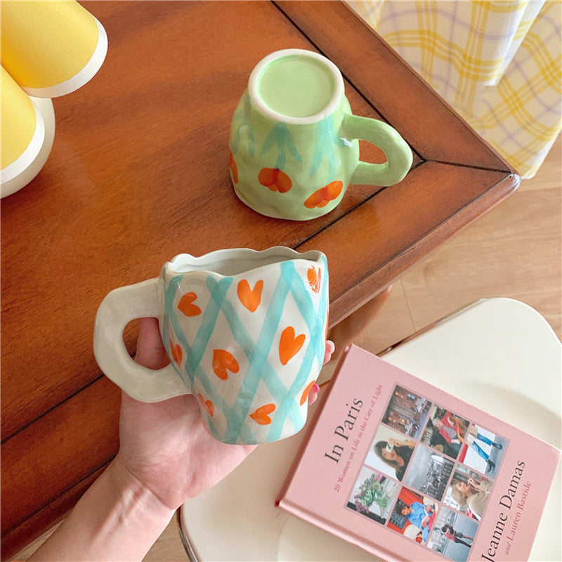 Tasse peinte à la main Floroux Blumen