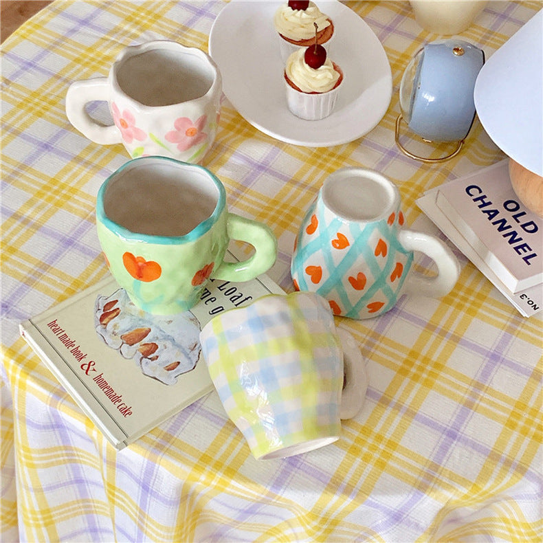 Tasse peinte à la main Floroux Blumen