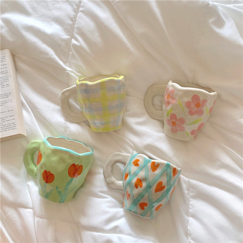 Tasse peinte à la main Floroux Blumen