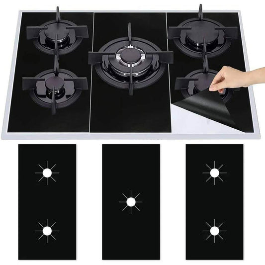 1 Ensemble 5-Orifice Tapis de Cuisinière à Gaz