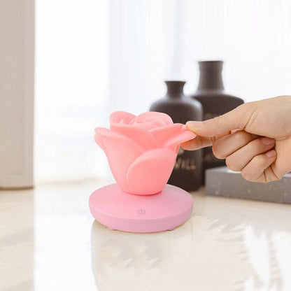 Lampe romantique à roses