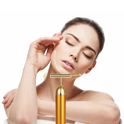 Floroux 24K or facial | T-Massager | Skin tightening and anti-aging