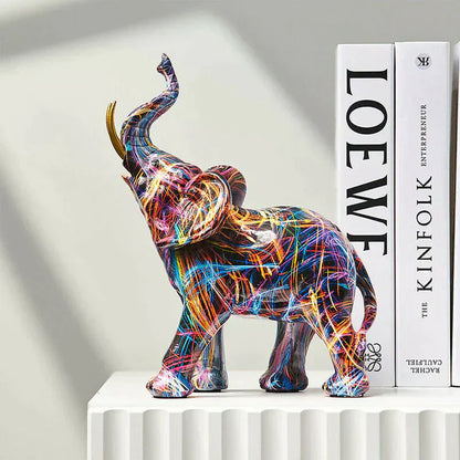 ColorElephant - Graffiti artistique pour intérieur