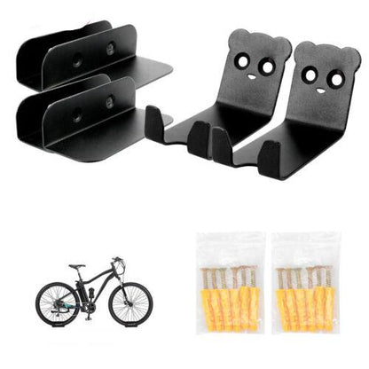 Floroux - Crochet de support mural pour vélo