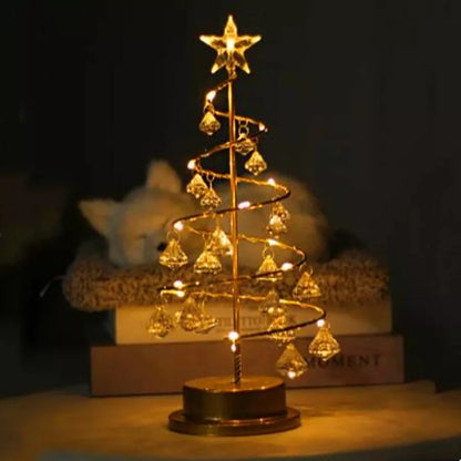 Floroux - Lampe de sapin de Noël LED festive pour une ambiance de vacances chaleureuse