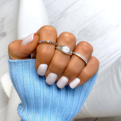 Bague Amelia Zirkonia Élégante - Un Ajout Intemporel