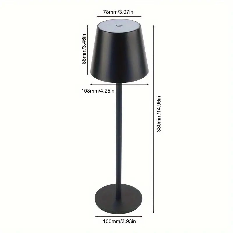 Floroux LED lampe de table – Sans fil, commande tactile & lumière dimmable