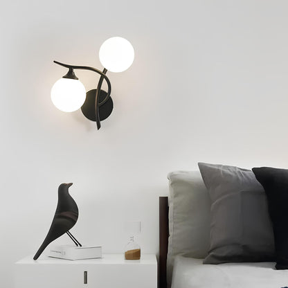 Floroux - Élégante lampe murale LED pour une atmosphère de vie accueillante