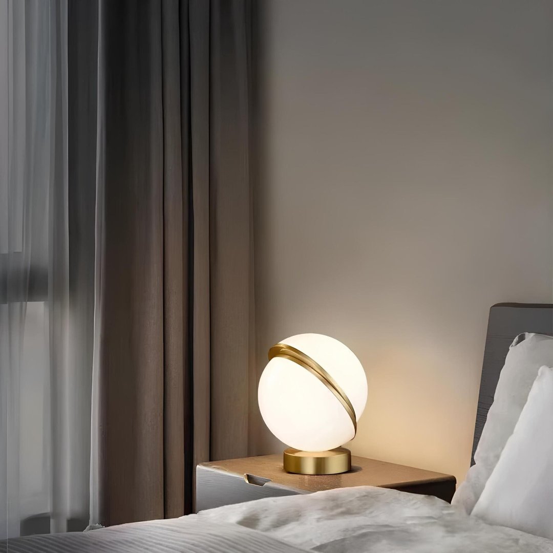 Floroux Élégance | Lampe de table avec lumière blanche chaude