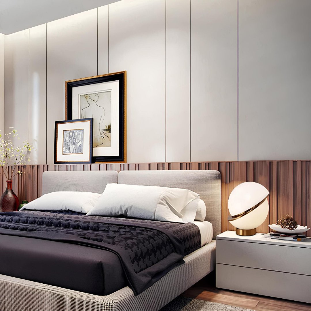 Floroux Élégance | Lampe de table avec lumière blanche chaude