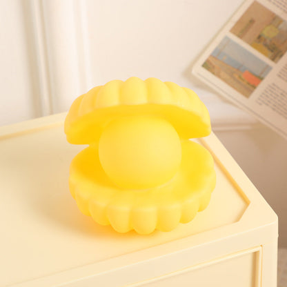 Lampe de nuit LED en forme de coquillage - Cadeau parfait pour les enfants et les filles