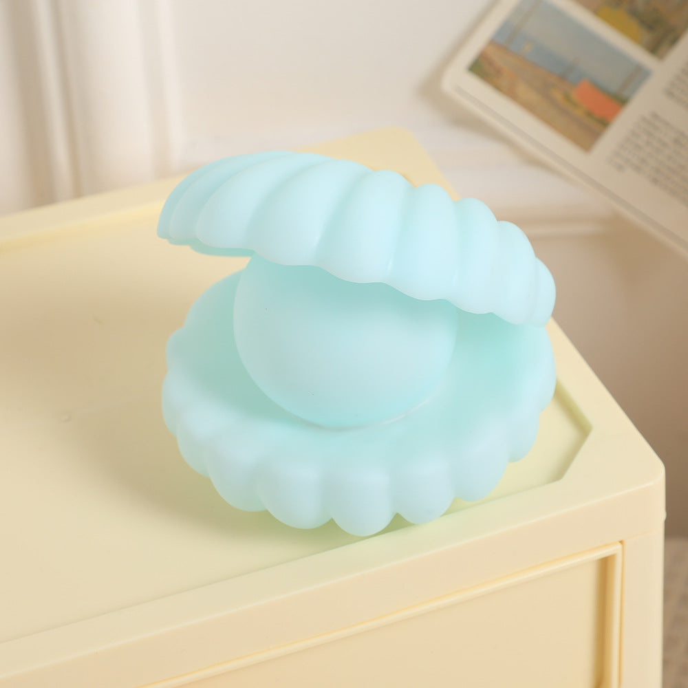 Lampe de nuit LED en forme de coquillage - Cadeau parfait pour les enfants et les filles