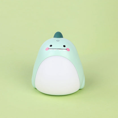 Chubby Dino Touch LED Lampe de Nuit - Cadeau Parfait pour Enfants et Filles