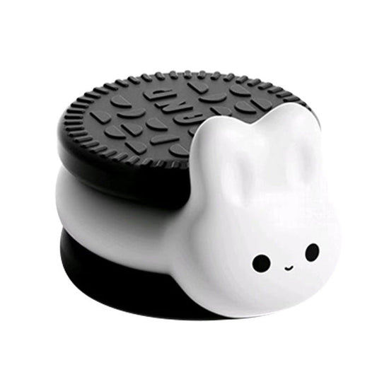 Lampe de nuit LED en silicone squishy Cookie Bunny - Cadeau parfait pour les enfants et les filles