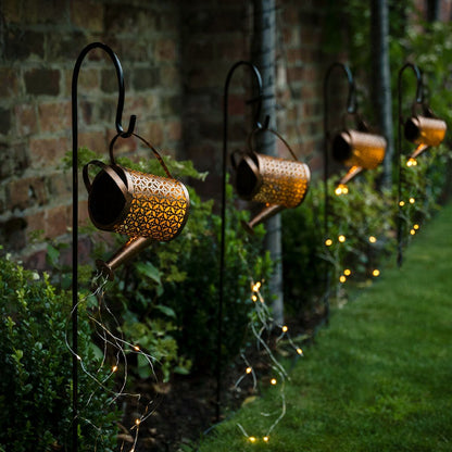 Floroux | Lampe de jardin LED créative et vintage en arrosoir