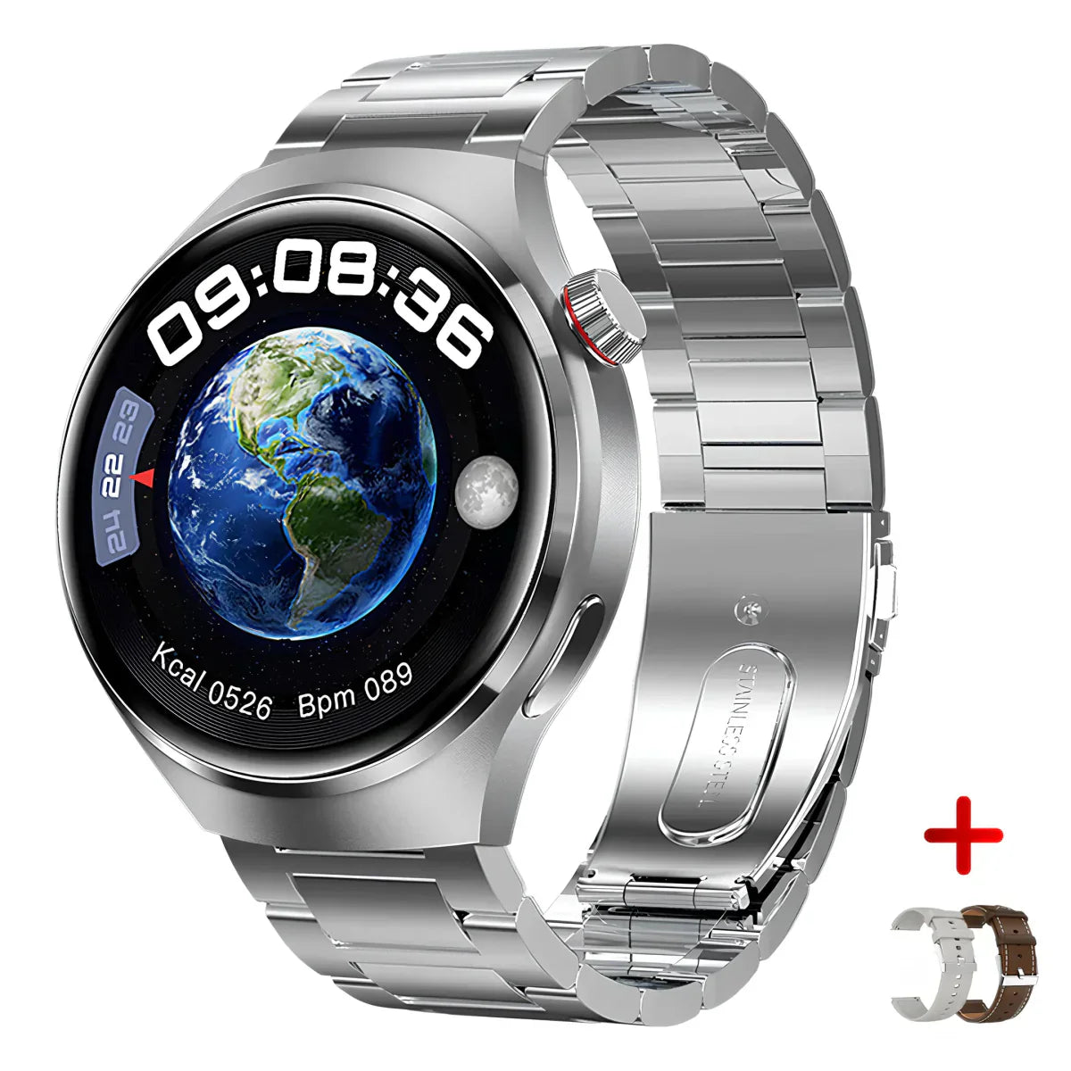 EleganceFit Montre Intelligente - Style Moderne et Fonctions Intelligentes