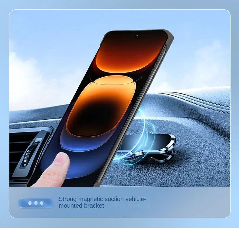 Étui de dissipation de chaleur MagSafe de luxe pour VIVO IQOO 12 Pro, coque magnétique slim de protection pour charge sans fil