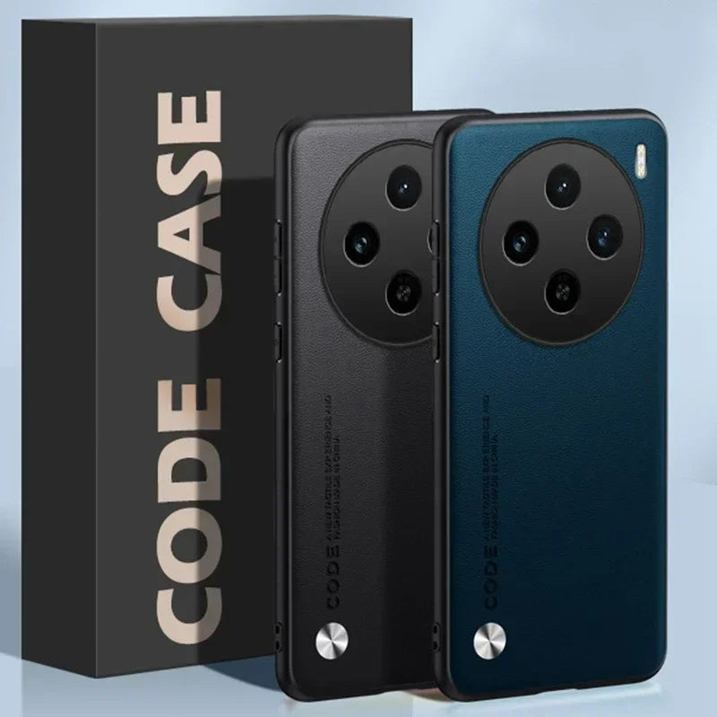 Coque de téléphone en silicone design exécutif de luxe pour Vivo X100 X100S Pro Ultra 5G couvercle TPU mat