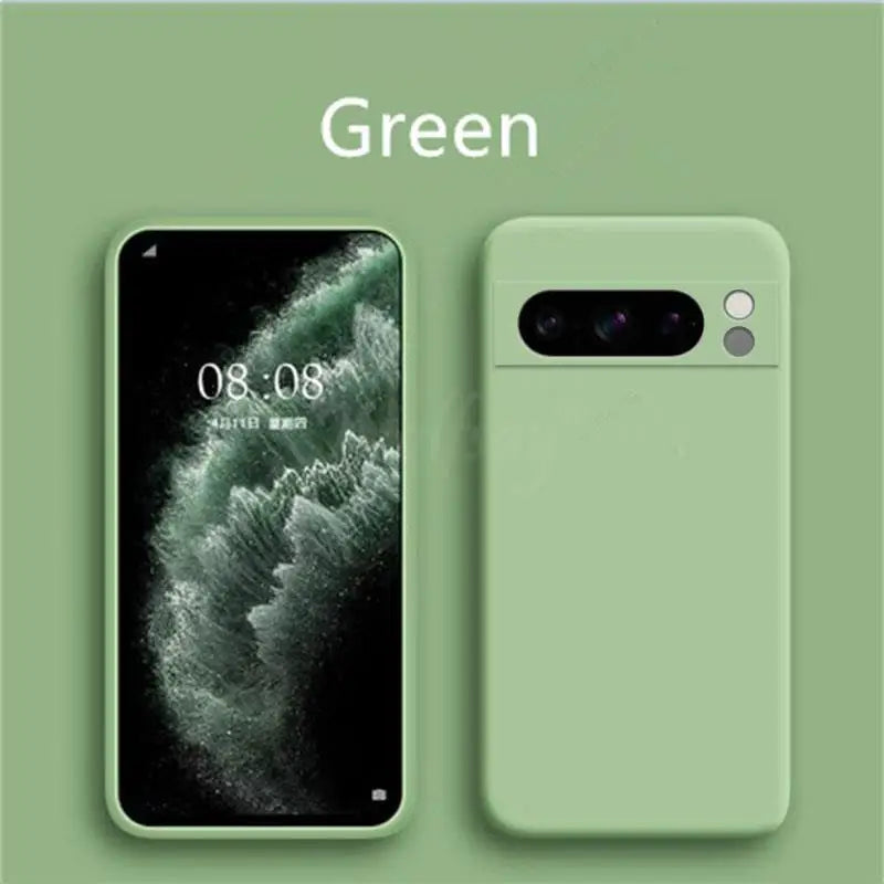 Coque de protection en silicone de luxe anti-choc pour Google Pixel 8 Pro 8A 7A 7 6A 6 Pro Couverture TPU