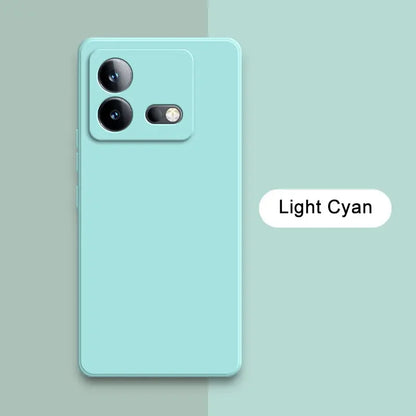 Coque en silicone de luxe pour VIVO iQOO Neo 8 Pro 5G, protection de caméra, couverture anti-choc