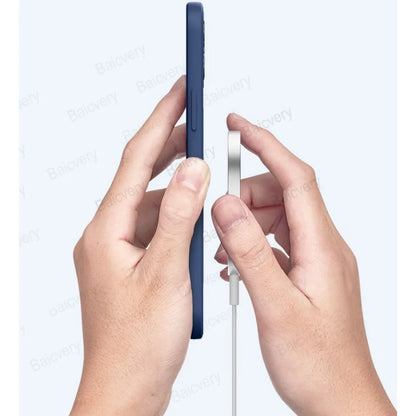 Coque opaque mate en silicone luxe MagSafe pour VIVO Y27S 4G Y36 5G lentille de caméra charge sans fil anti-choc