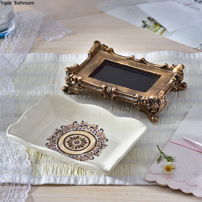 Vintage Charm Savonnière : Design élégant avec un attrait intemporel