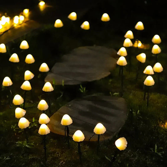 Éclairage de jardin - SolarMushroom - Design champignon - Atmosphère charmante