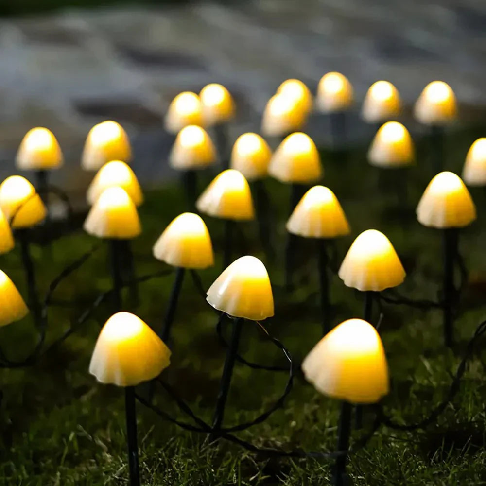 Éclairage de jardin - SolarMushroom - Design champignon - Atmosphère charmante