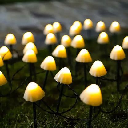 Éclairage de jardin - SolarMushroom - Design de champignon - Atmosphère charmante