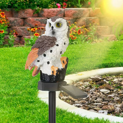 Owlight Lampe de Jardin - Lampe Solaire Décorative pour Jardin